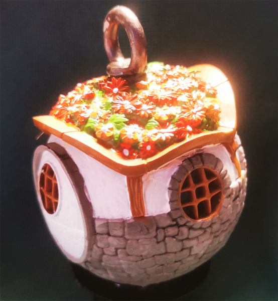 Hobbithaus Kugel zum Aufhängen